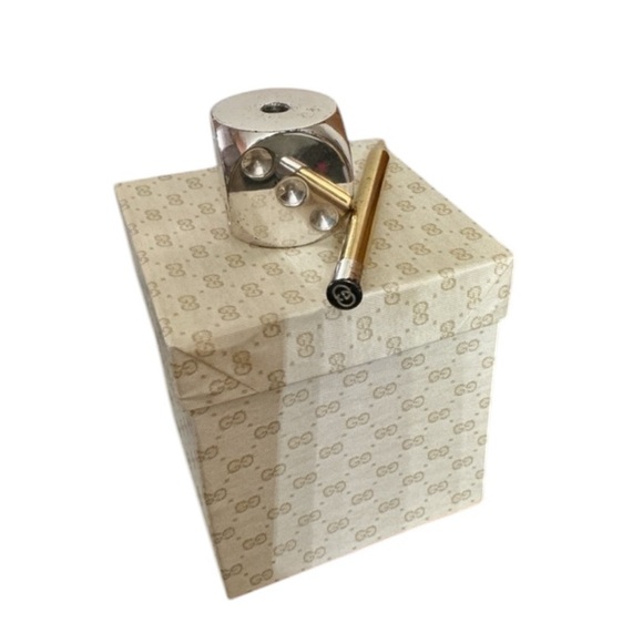Vintage retro Gucci pen w dice stand without box - Picture 4 of 5